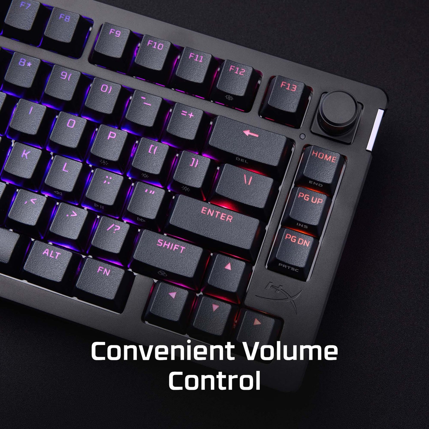 Hyperx Keyboard Alloy Rise 75 S Black - 7G7A4AA#ABA