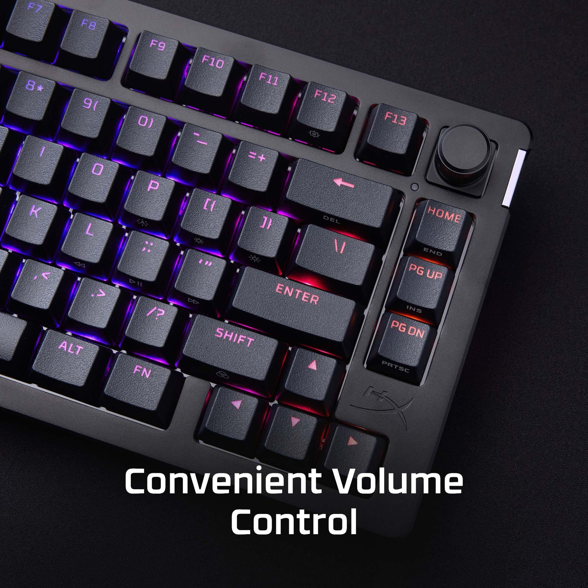 Hyperx Keyboard Alloy Rise 75 S Black - 7G7A4AA#ABA