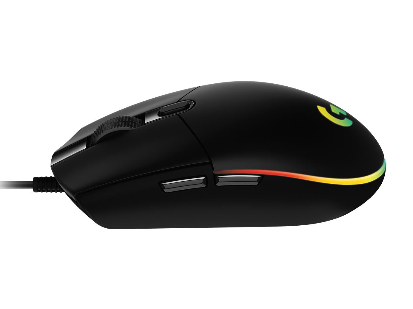 Logitech Mouse USB Optical G102 Lightsy - Black