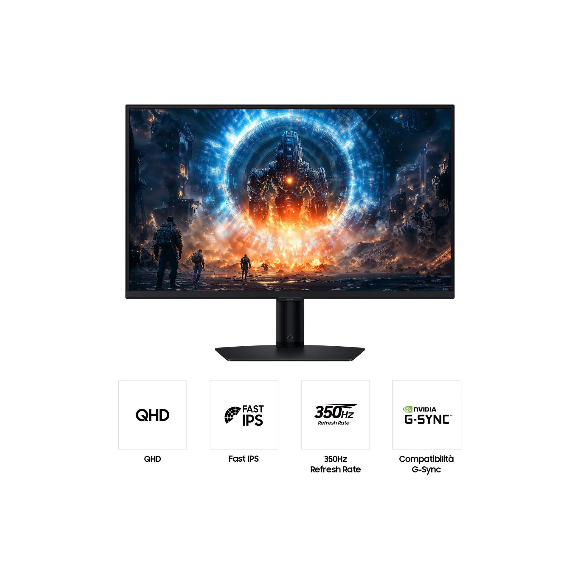 Samsung LCD Monitor Samsung 27 " 2560 X 1440 Pixels Quad HD Native Aspect Ratio 16:9 LCD Flat