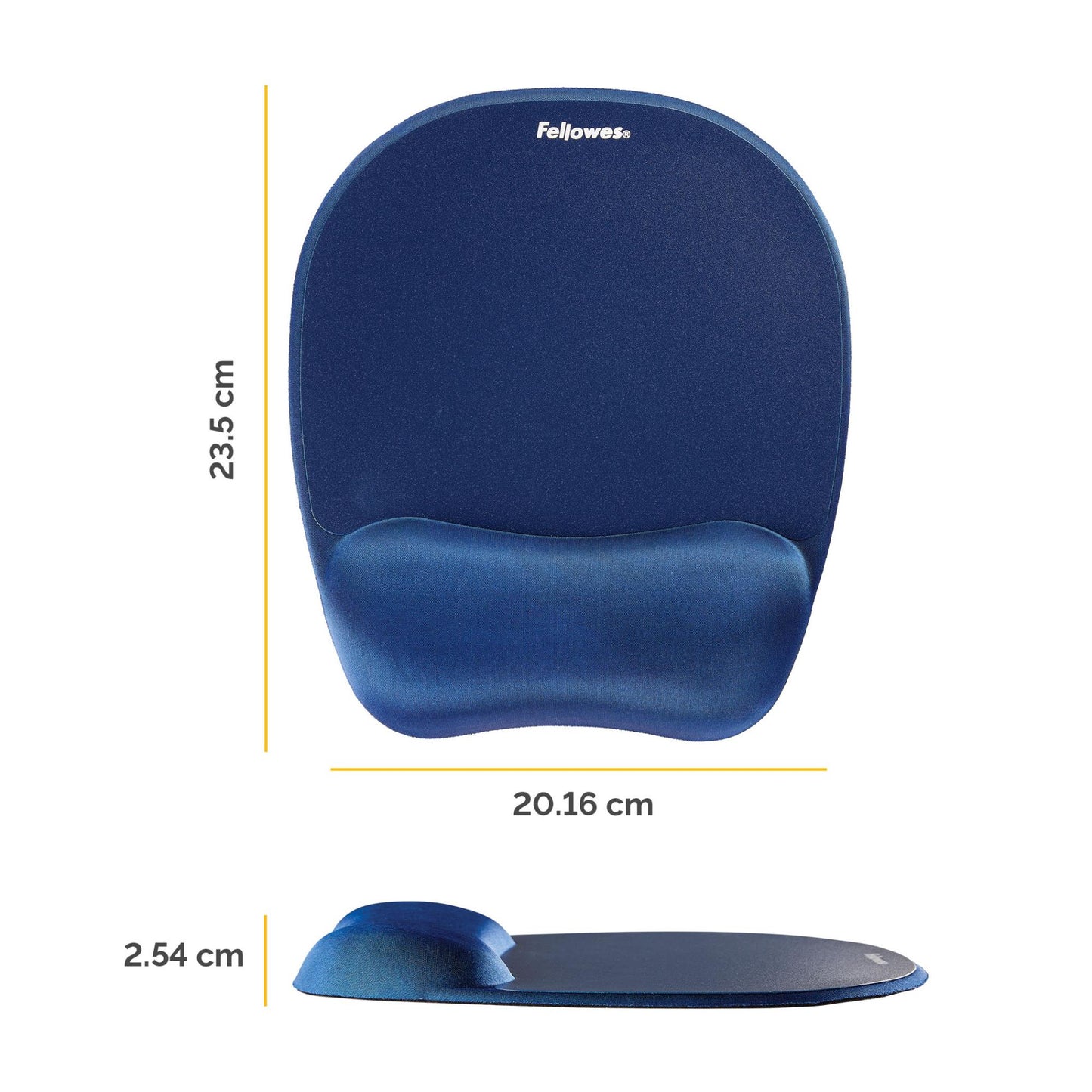 Fellowes Mouse Pad Memory Foam - Sapphire