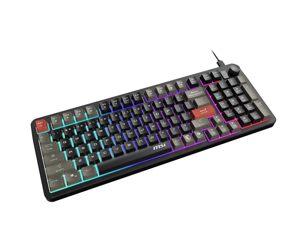 MSI Keyboard Gaming Black US / Forge GK110 US