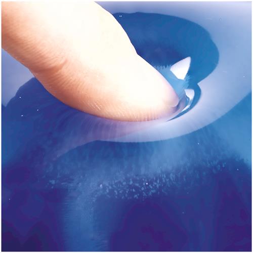 Fellowes Mouse Pad Crystal GEL - Blue