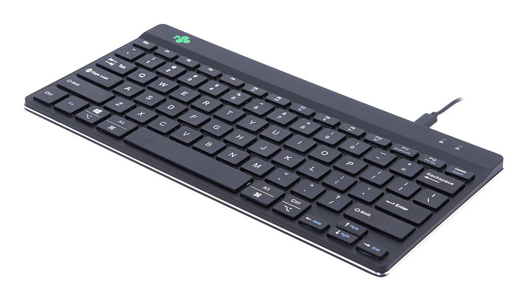 R-GO Tools Keyboard Compact Break English - Black