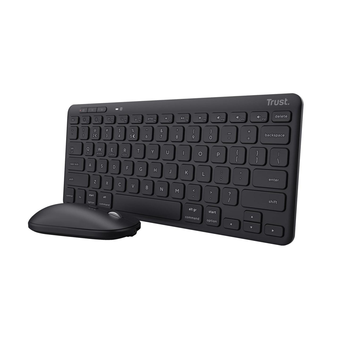 Trust Keyboard + Mouse Wireless Optical EN - Lyra