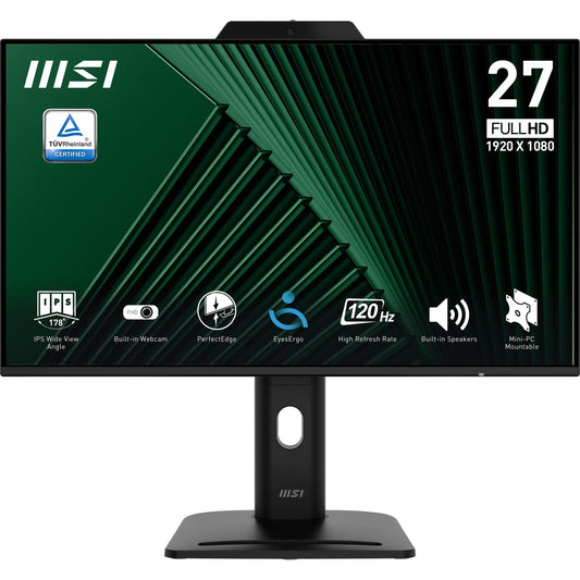 MSI LCD Monitor MSI Pro MP272PMG 27" Business Panel IPS 1920X1080 16:9 120 Hz Speakers