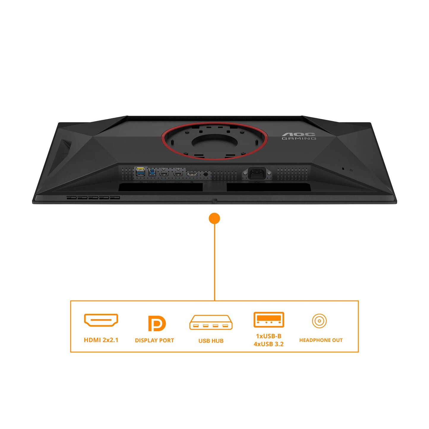 AOC LCD Monitor AOC 27 " 2560 X 1440 Pixels Quad HD Native Aspect Ratio 16:9 QD-OLED Flat
