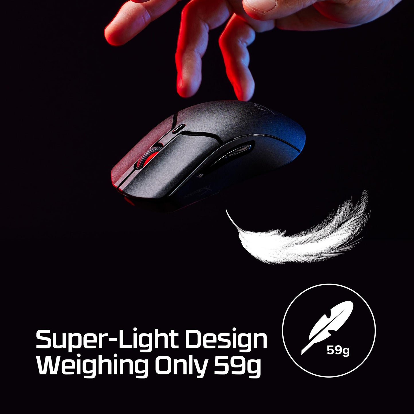Hyperx Mouse USB Optical Hyperx PF / HAS2 Mini WL BK