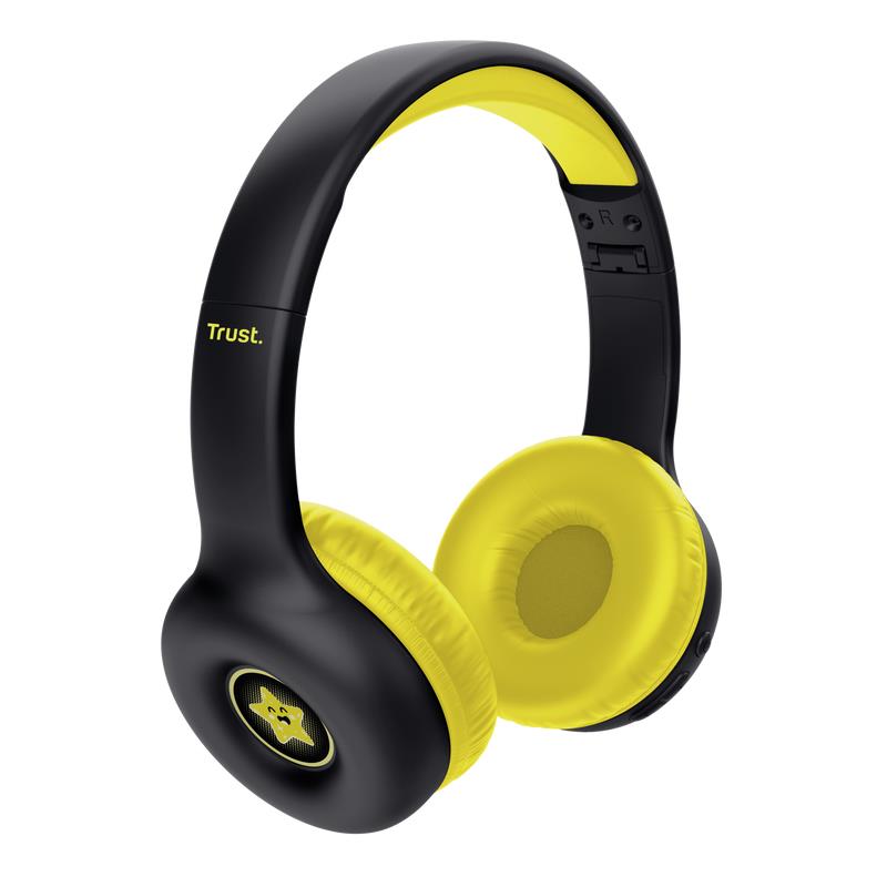 Trust Headphones Wireless Nouna Kids - Black