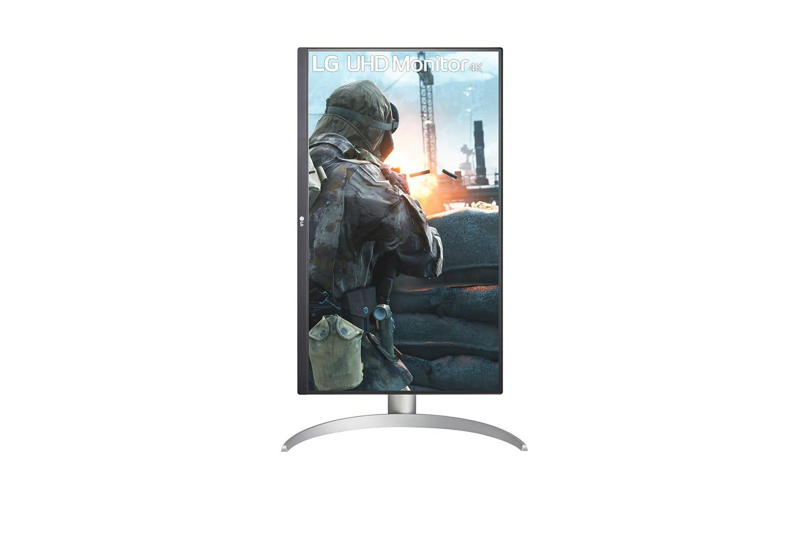 LG LCD Monitor LG 27UP650K-W 27" 4K Pivot Height Adjustable Tilt Panel IPS 3840X2160 16:9 60Hz 5 Ms