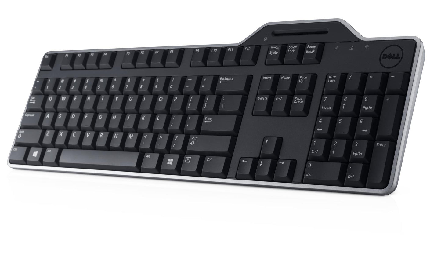 Dell Keyboard KB-813 Smart Card Estonian - Black