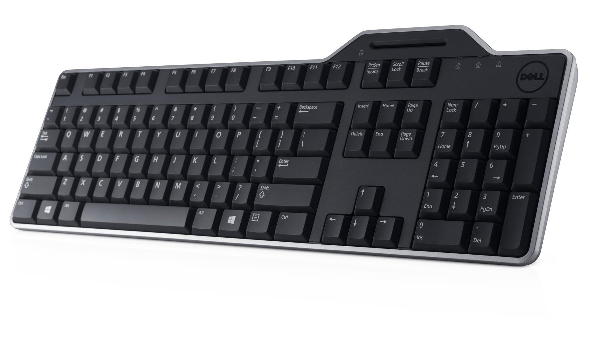 Dell Keyboard KB-813 Smart Card Estonian - Black
