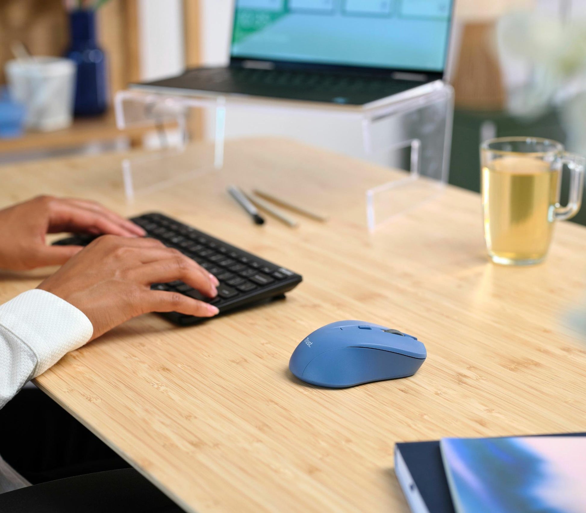 Trust Mouse USB Optical Wireless Blue - Mydo