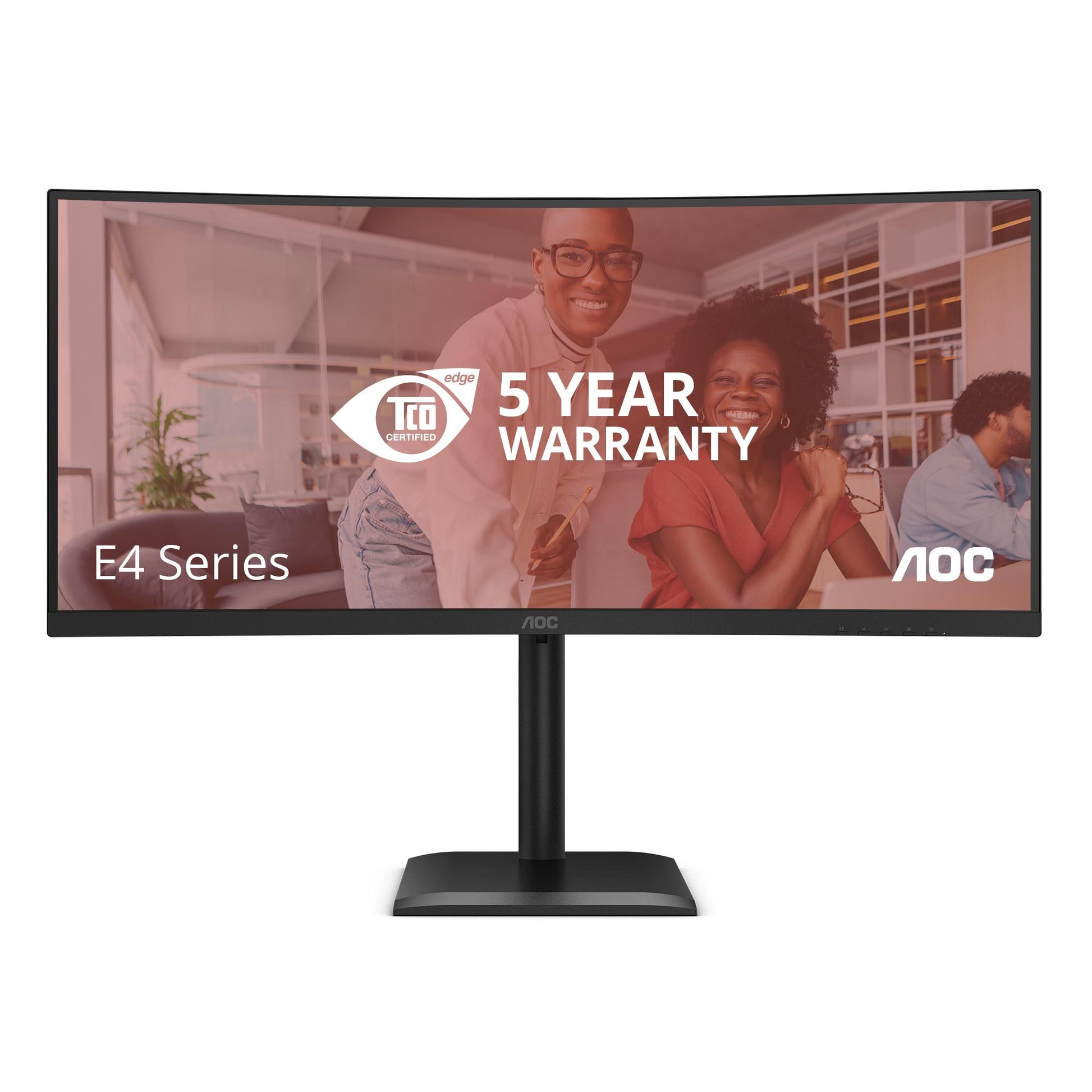 AOC LCD Monitor AOC 34 " 3440 X 1440 Pixels Ultrawide Quad HD Native Aspect Ratio 21:9 LCD Curved