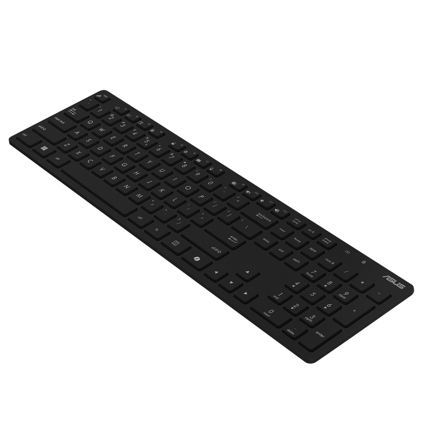Asus Keyboard + Mouse Wireless Optical W5000 - Black
