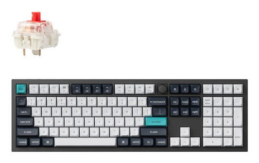 Keychron Keyboard Wireless Q6 MAX RGB - Carbon