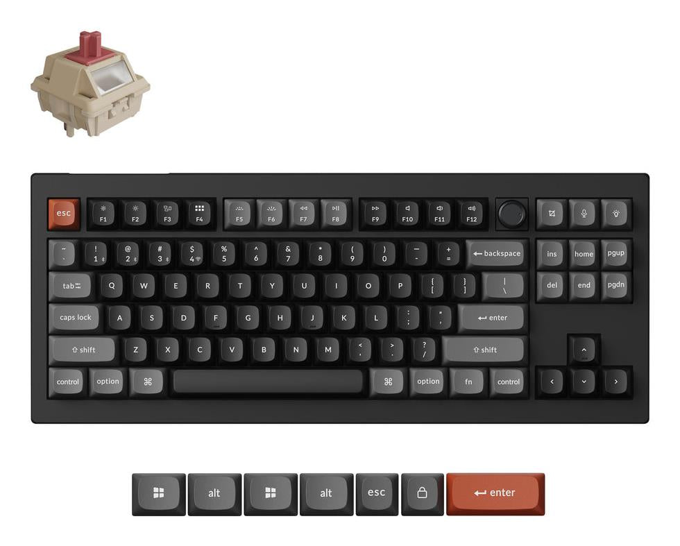 Keychron Keyboard Wireless V3 Ultra - Black