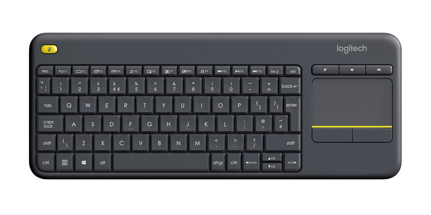 Logitech Keyboard Wireless Touch K400 Plus - 920-007145