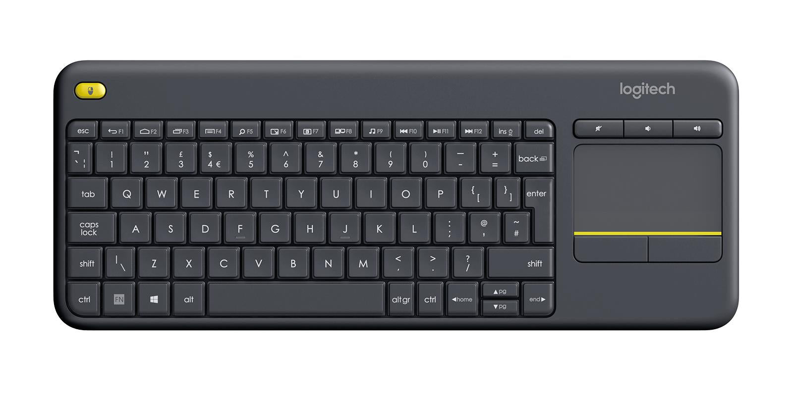 Logitech Keyboard Wireless Touch K400 Plus - 920-007145