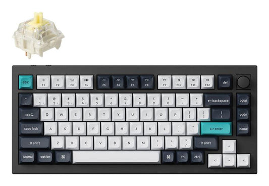 Keychron Keyboard Wireless Q1 MAX RGB - Carbon