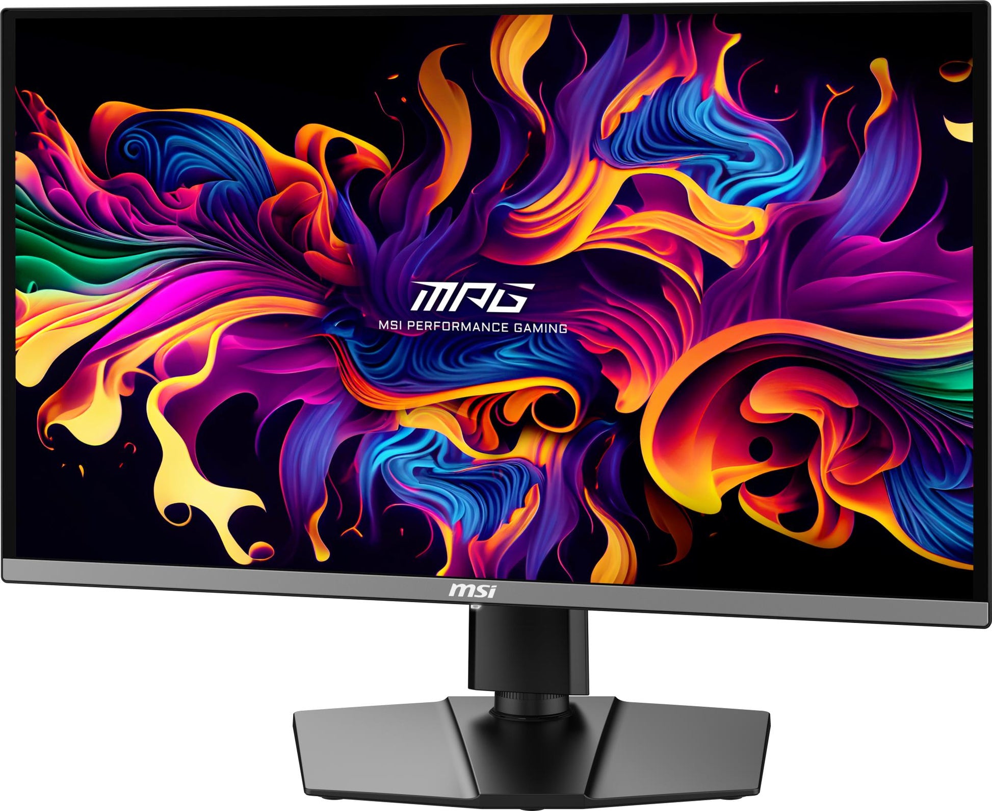 MSI Monitor MSI MPG 272URX QD-OLED 27" Gaming / 4K Matte Panel QD-OLED 3840X2160 16:9 240 ?? 0.03 Ms Swivel Pivot Height Adjustable Tilt Colour Black