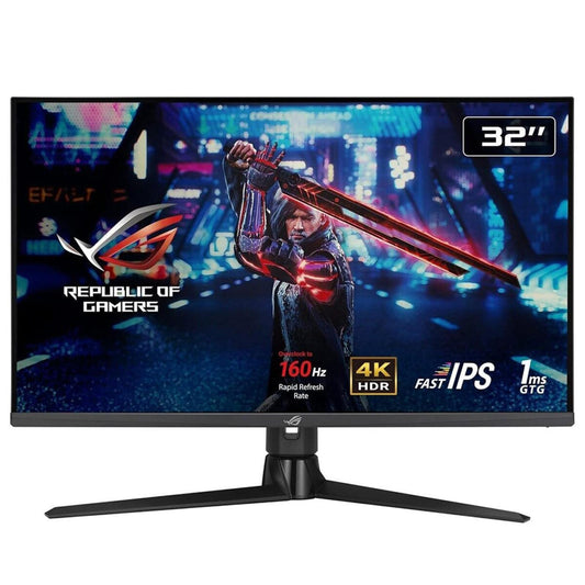 Asus LCD Monitor Asus 32" Gaming / 4K Panel IPS 3840X2160 16:9 160Hz Matte 1 Ms Swivel Height Adjustable Tilt Colour Black