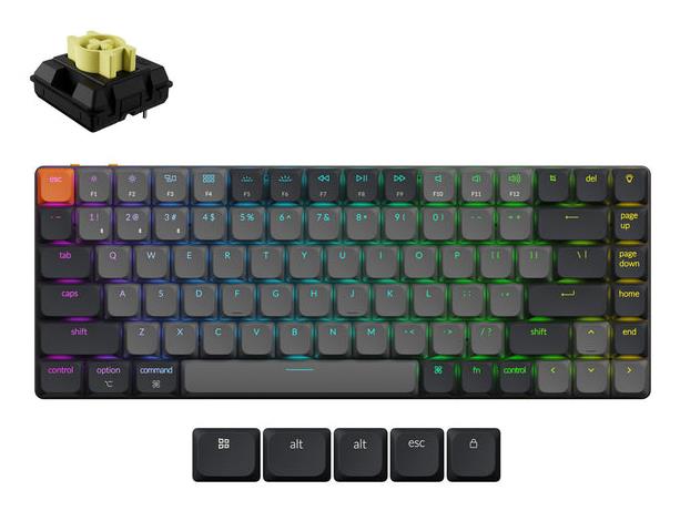 Keychron Keyboard Wireless K3 RGB - Black