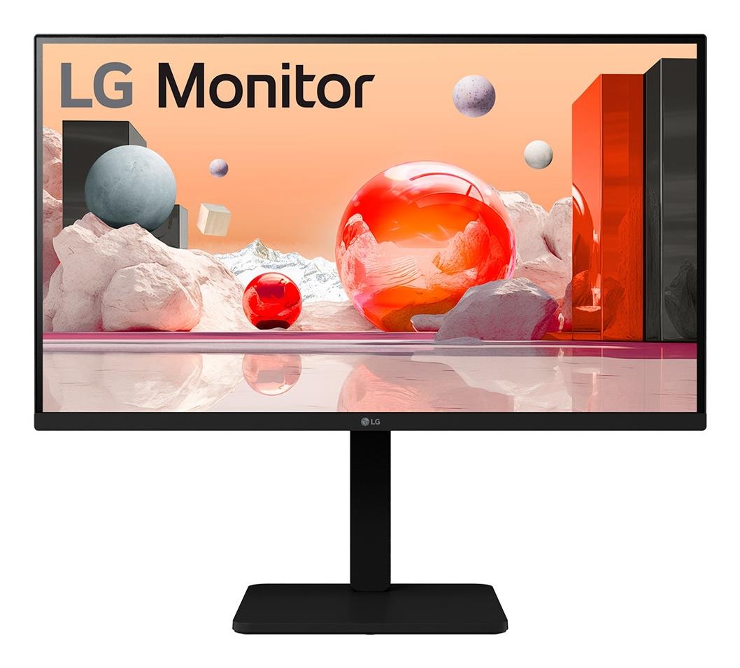 LG LCD Monitor LG 27" Panel IPS 1920X1080 16:9 100Hz Matte Speakers Swivel Pivot Height Adjustable Tilt Colour Black