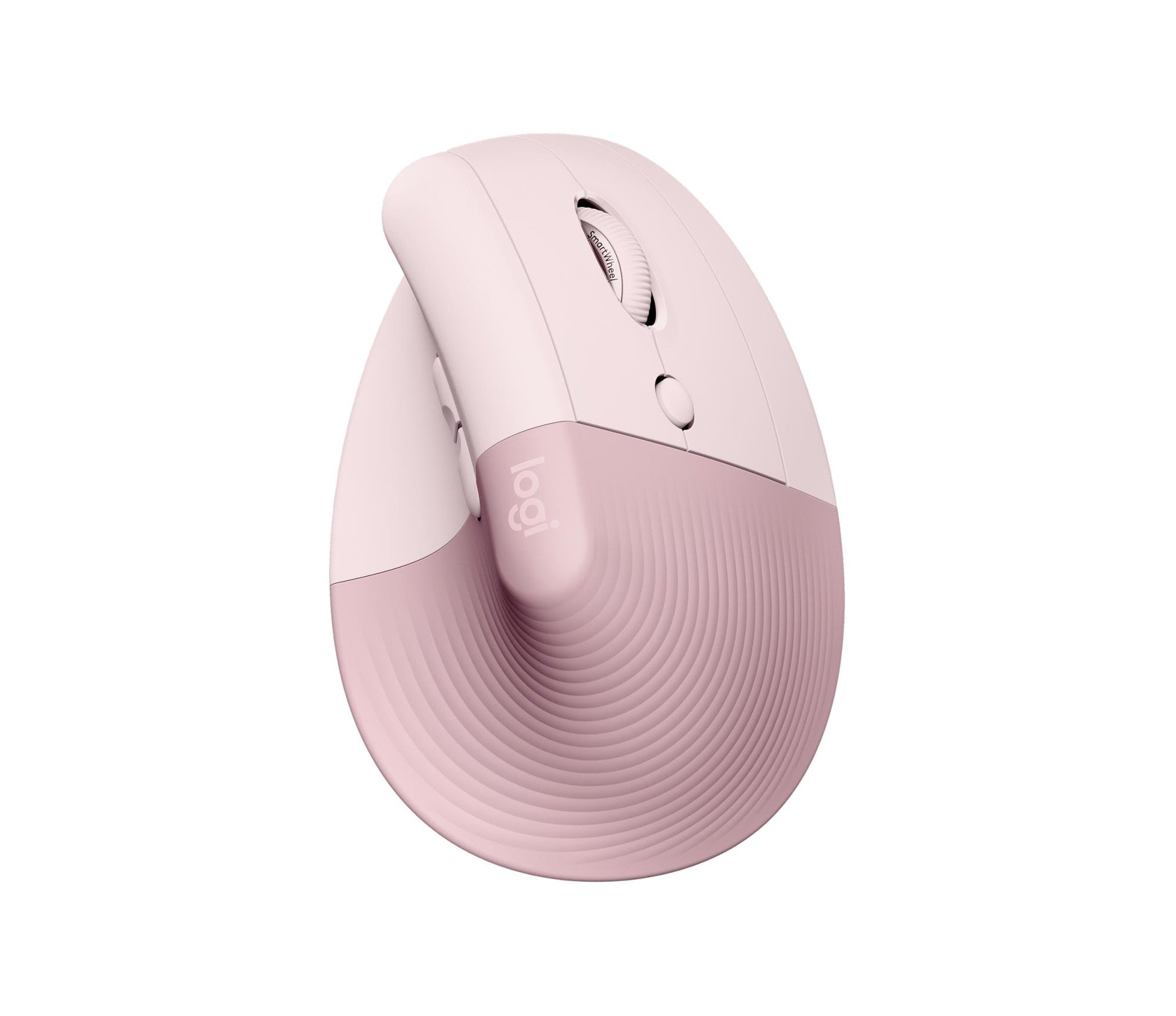 Logitech Mouse USB Optical Wireless Vertical - Pink