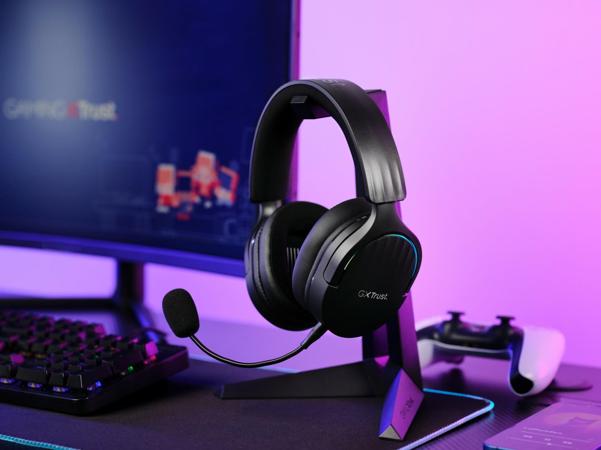 Trust Headset Wireless GXT491 Fayzo - BLK
