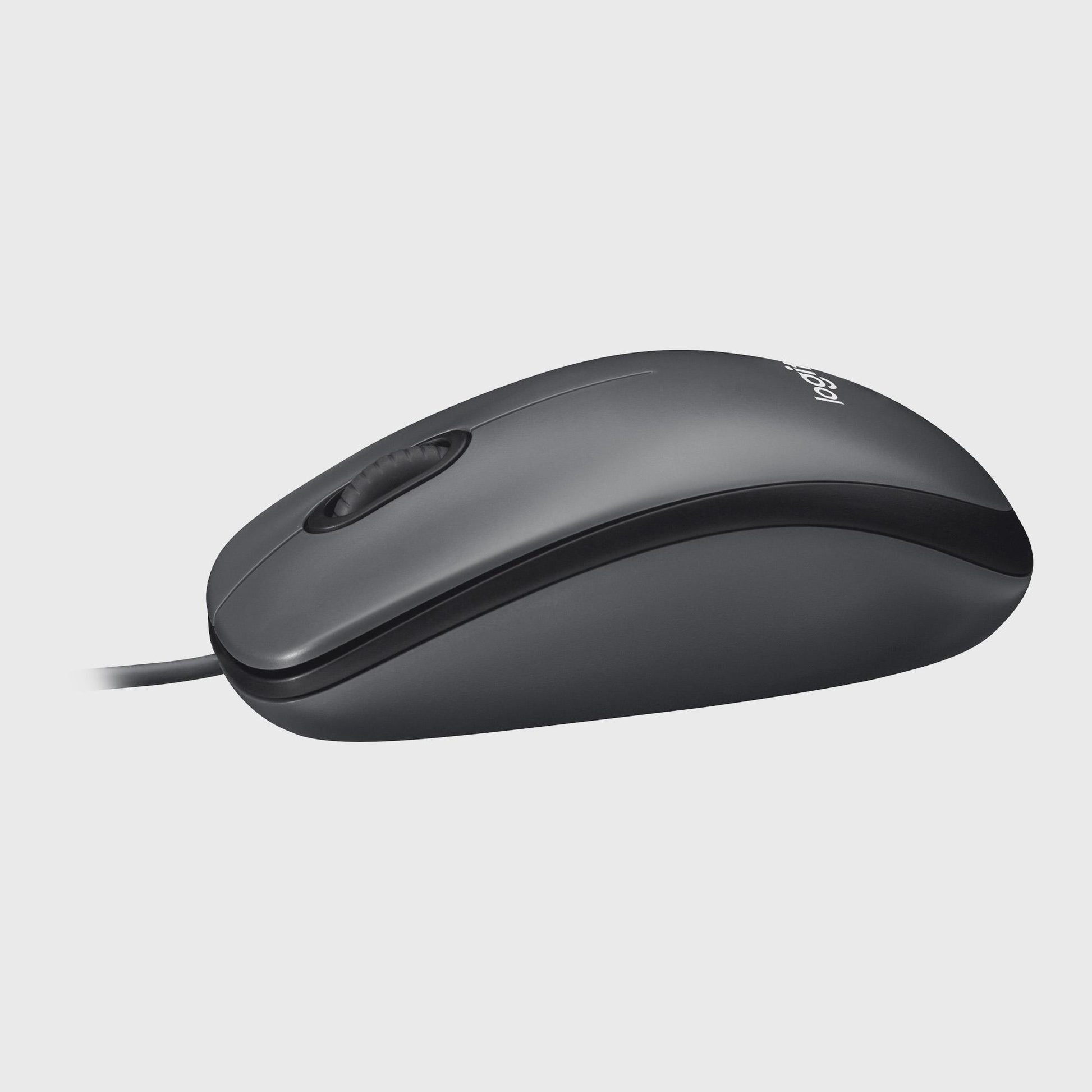 Logitech Mouse USB Optical M100 - Black