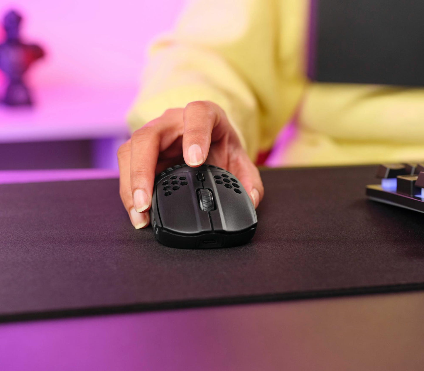Trust Mouse USB Optical Wireless GXT929 / Helox Lightw BLK