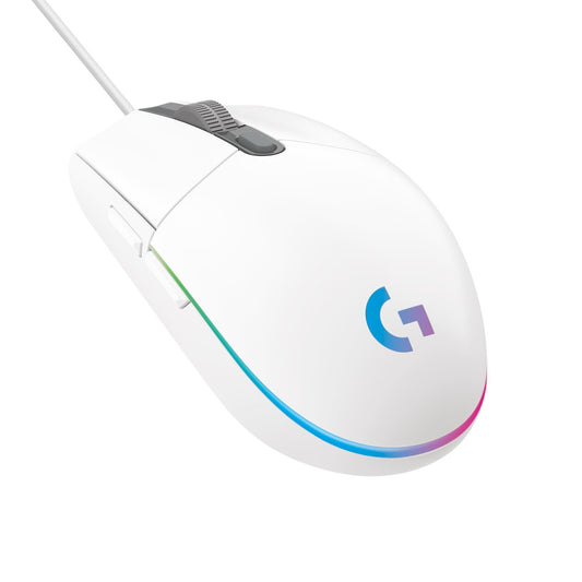 Logitech Mouse USB Optical G203 - White