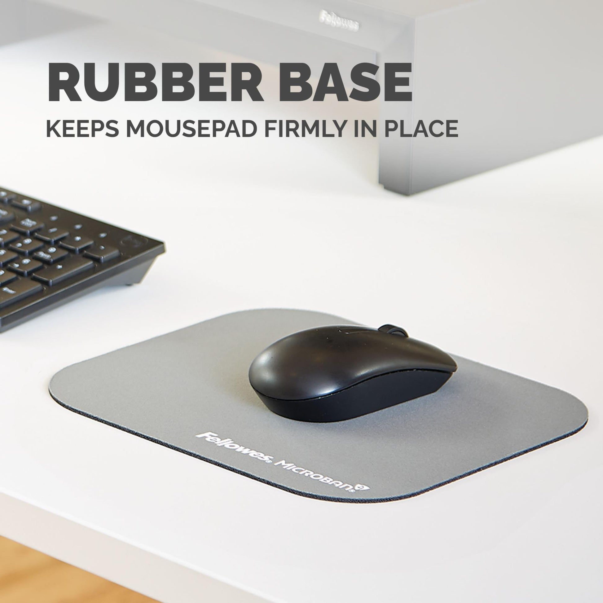 Fellowes Mouse Pad Microban - Silver