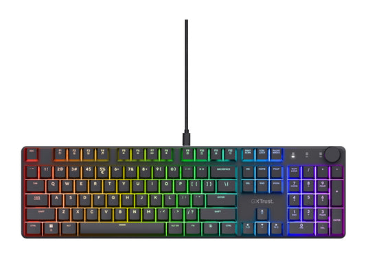 Trust Keyboard USB GXT866 Torix - EN