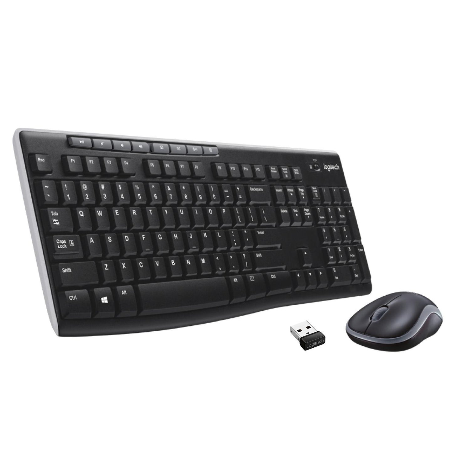 Logitech Keyboard Wireless Combo MK270 English - Desktop