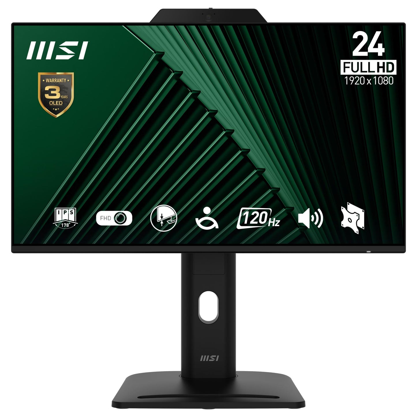 MSI LCD Monitor MSI Pro MP242PMG 23.8" Business Panel IPS 1920X1080 16:9 120 Hz 1 Ms Speakers