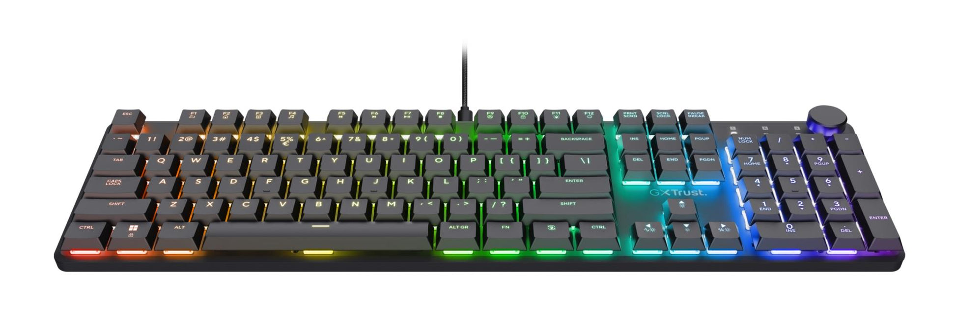 Trust Keyboard USB GXT866 Torix - EN