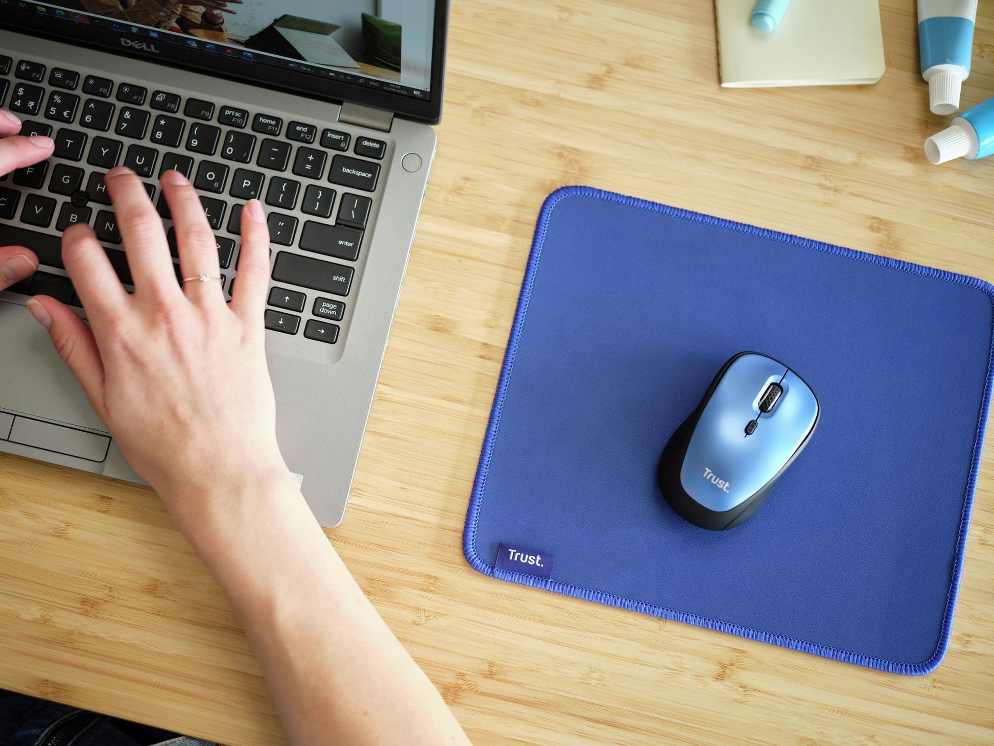 Trust Mouse Pad Boye ECO - Blue