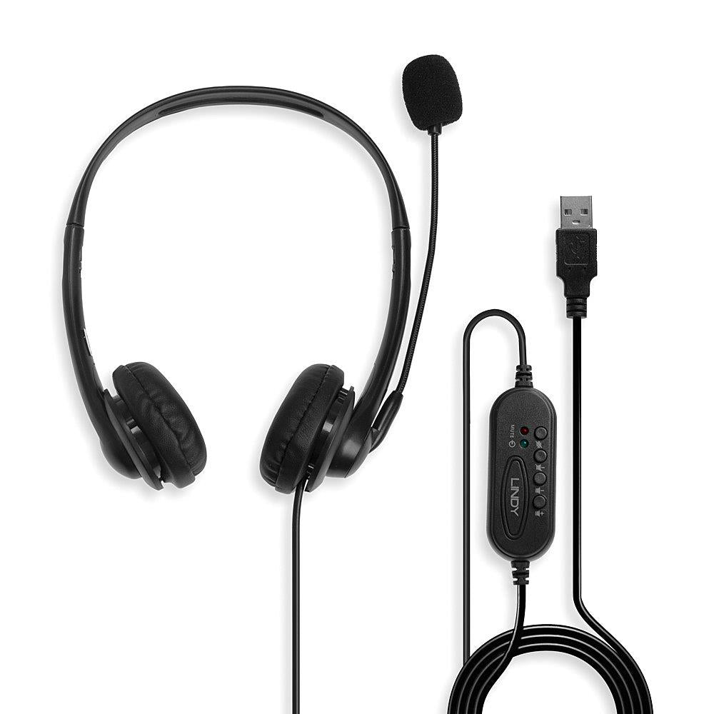 Lindy Headset USB - 42870