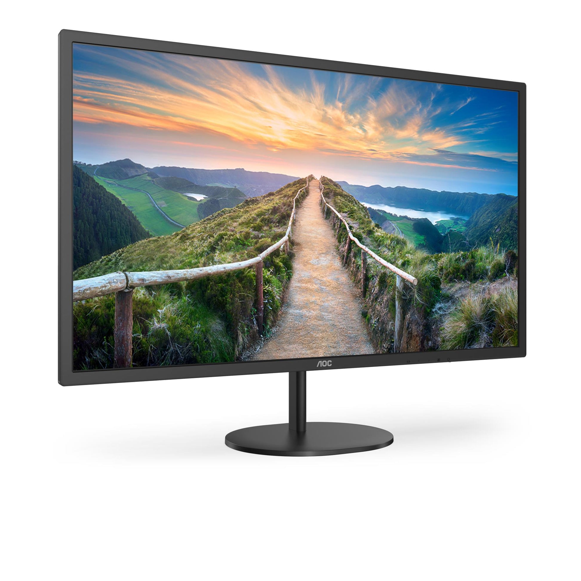 AOC LCD Monitor AOC Q32V4 31.5" Business Panel IPS 2560X1440 16:9 75Hz Matte 4 Ms Speakers Tilt Colour Black