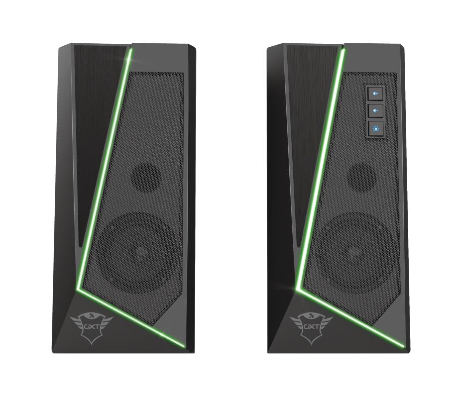 Trust Speaker Trust GXT 609 Zoxa RGB Illuminated Speaker Set 1Xusb 2.0 Black