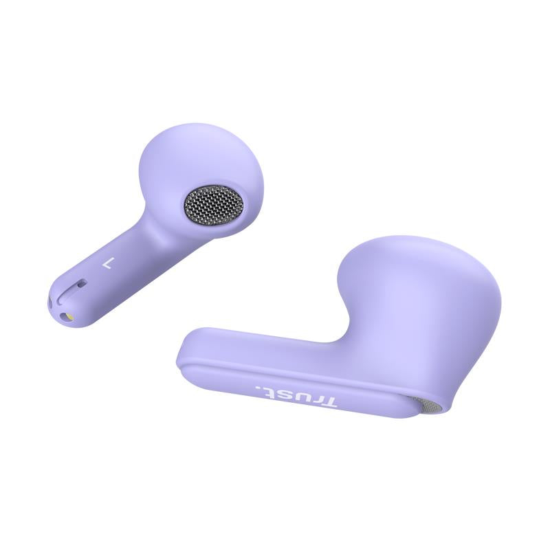 Trust Headset Earphones Yavi Bluetooth ENC - Purple