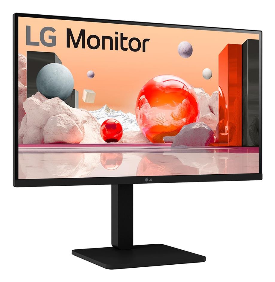 LG LCD Monitor LG 27" Panel IPS 1920X1080 16:9 100Hz Matte Speakers Swivel Pivot Height Adjustable Tilt Colour Black