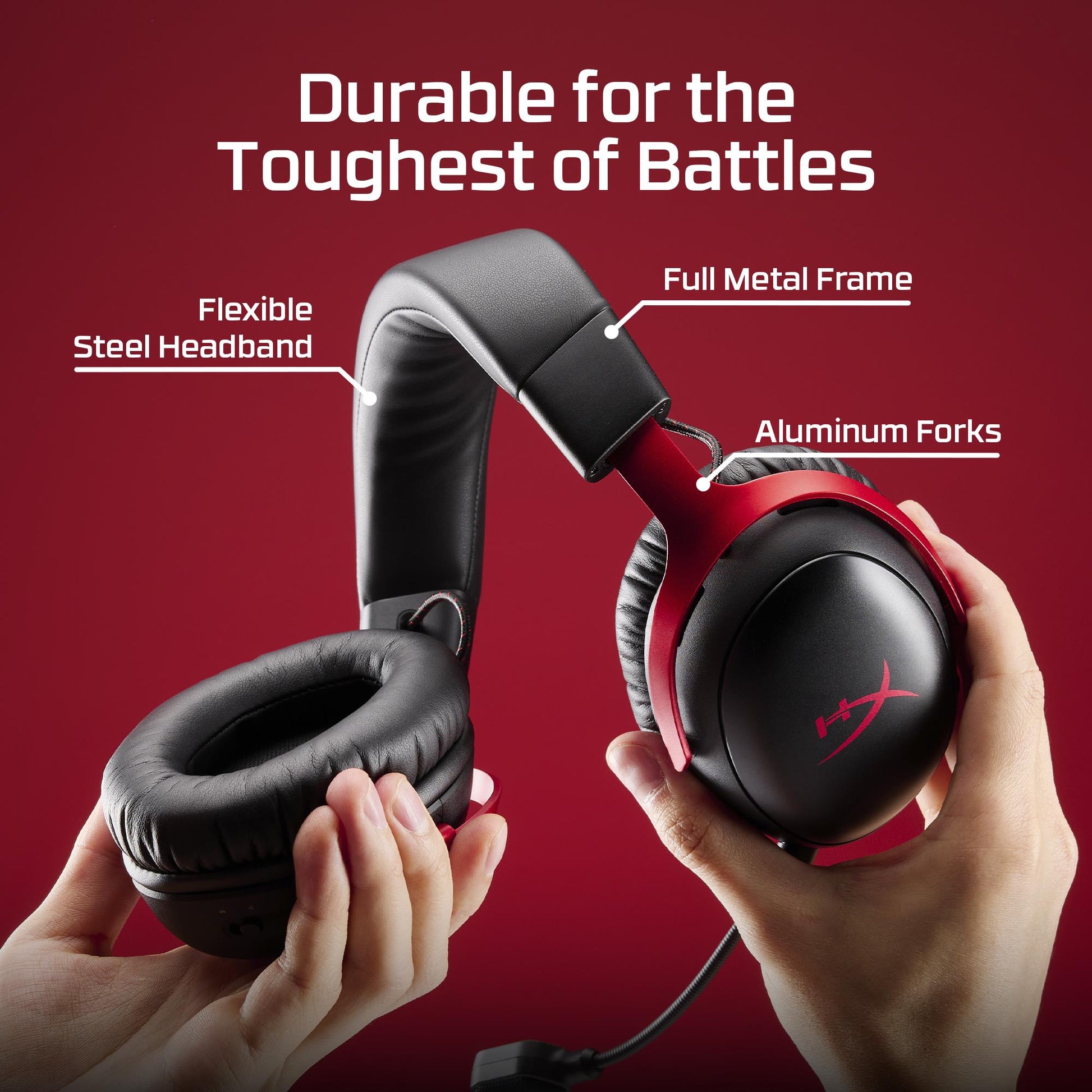 Hyperx Headset Hyperx Cloud III S Wireless / WL BLK-RED GAM