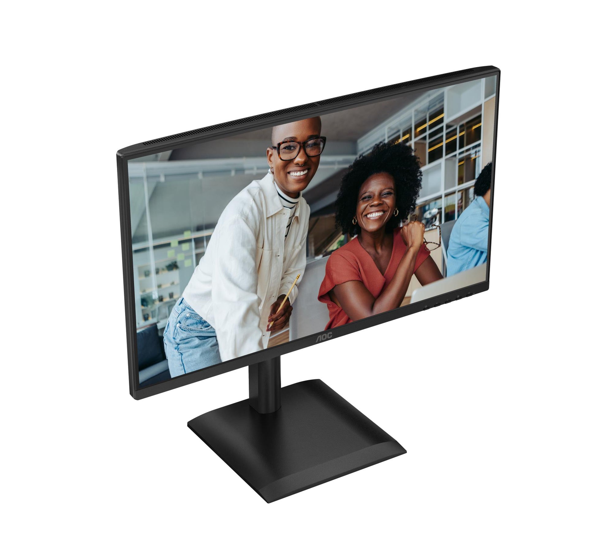 AOC LCD Monitor AOC 60.5 Cm (23.8") 1920 X 1080 Pixels Full HD Native Aspect Ratio 16:9 LED Flat