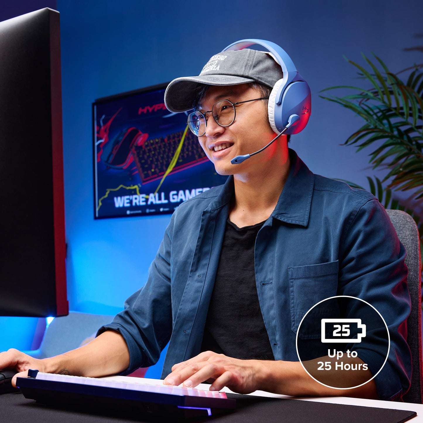 Hyperx Headset Hyperx Cloud JET - Wireless GAM BLU