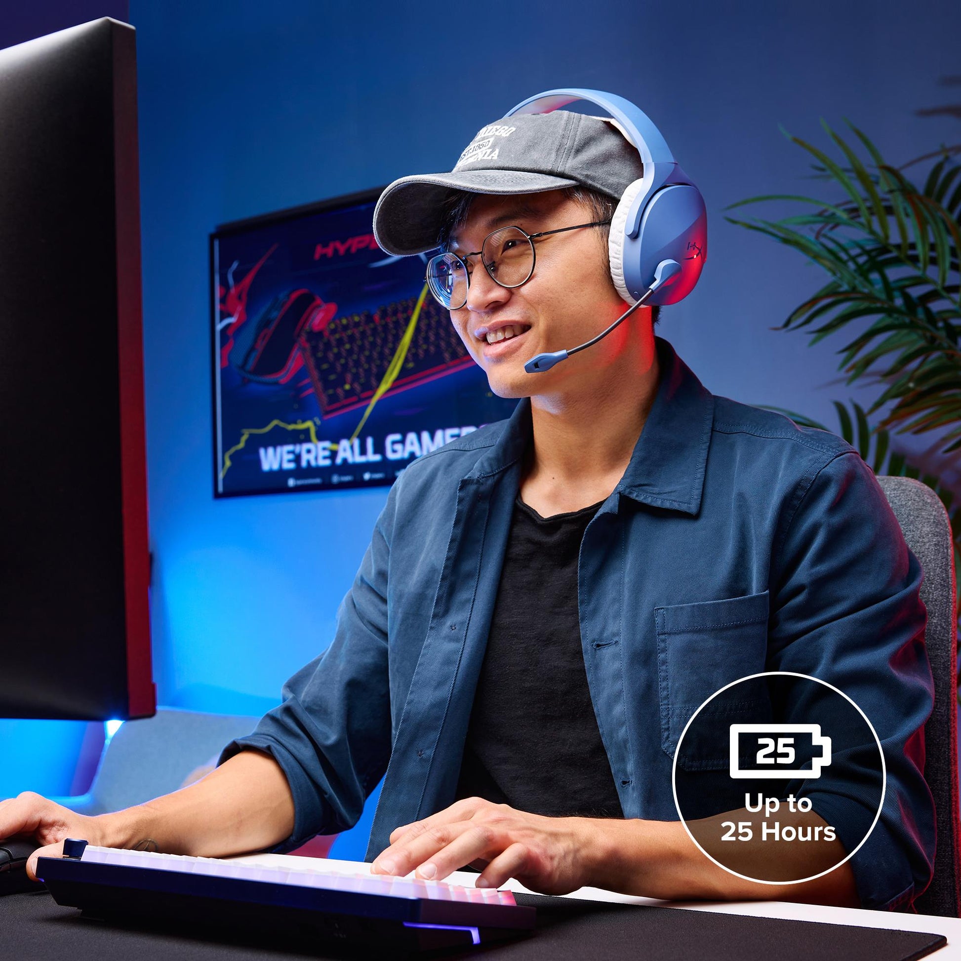Hyperx Headset Hyperx Cloud JET - Wireless GAM BLU