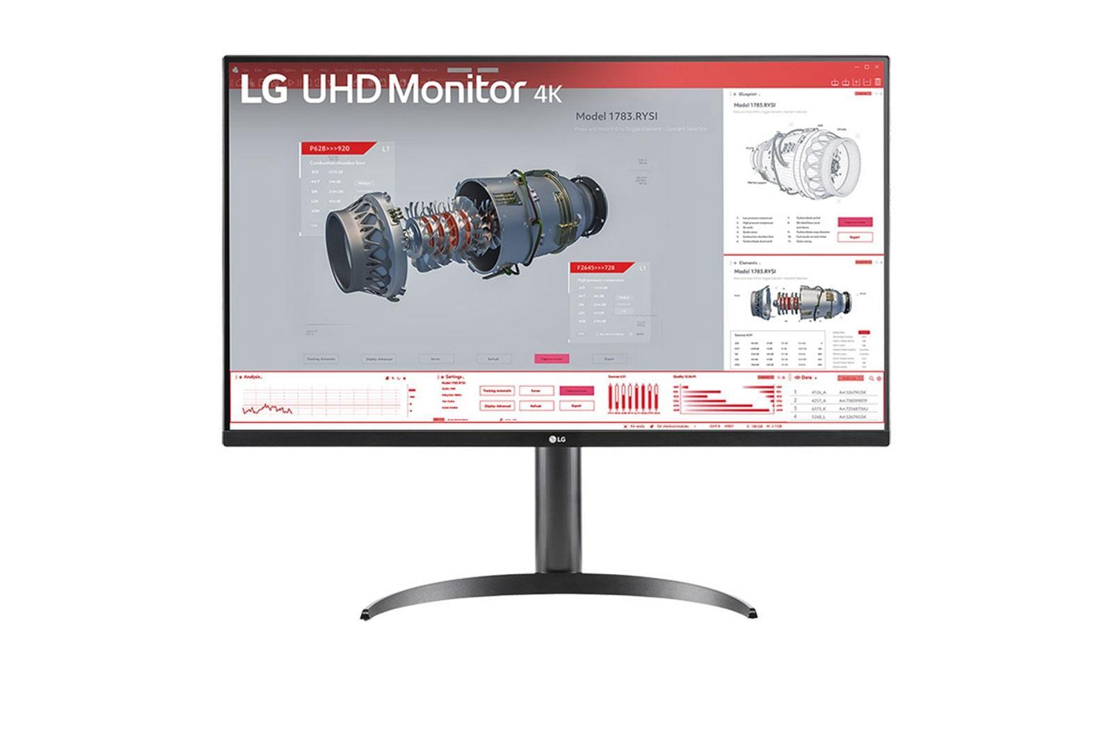 LG LCD Monitor LG 31.5 " 3840 X 2160 Pixels 4K Ultra HD Flat