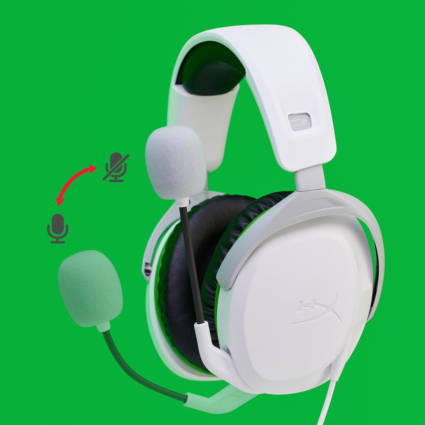 Hyperx Headset Hyperx Cloudx STINGER2 - White / Green